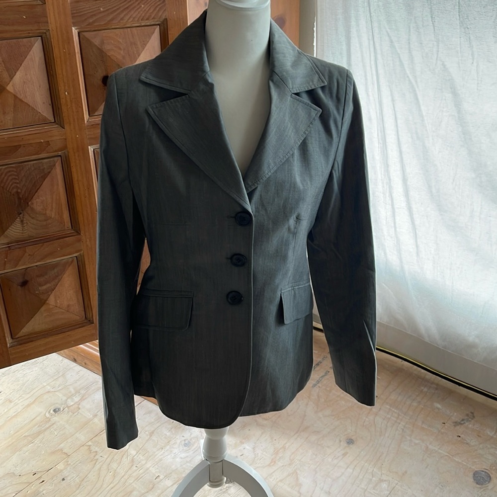 PATRIZIA LUCA WOOL BLAZER, Size 8